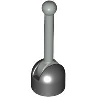 Visuel indicatif Rebrickable de Levier petite base avec levier gris clair (Lever Small Base with Light Gray Lever)