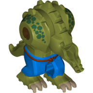 Corps géant, killer croc motif imprimé (Body Giant, Killer Croc Print)