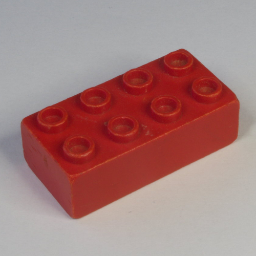 Visuel indicatif Rebrickable de Minitalia brique 2 x 4 avec tubes inférieurs (Minitalia Brick 2 x 4 with Bottom Tubes)