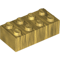 Visuel indicatif Rebrickable de Brique 2 x 4 avec motif imprimé '1958-2008' (Brick 2 x 4 with '1958-2008' Print)