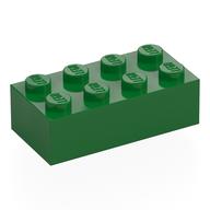 Visuel indicatif Rebrickable de Brique 2 x 4 avec motif imprimé 'Thank you for being customer XXX of The LEGO Store Hangzhou HANGZHOU' (Brick 2 x 4 with 'Thank you for being customer XXX of The LEGO Store Hangzhou HANGZHOU' Print)