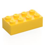Visuel indicatif Rebrickable de Brique 2 x 4 avec motif imprimé 'FAMILY DAYS 2023' et figurine (Brick 2 x 4 with 'FAMILY DAYS 2023' and Minifigs Print)