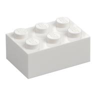 Visuel indicatif Rebrickable de Brique 2 x 3 avec noir "GIANTS" avec motif imprimé contour orange (Brick 2 x 3 with Black "GIANTS" with Orange Outline Print)