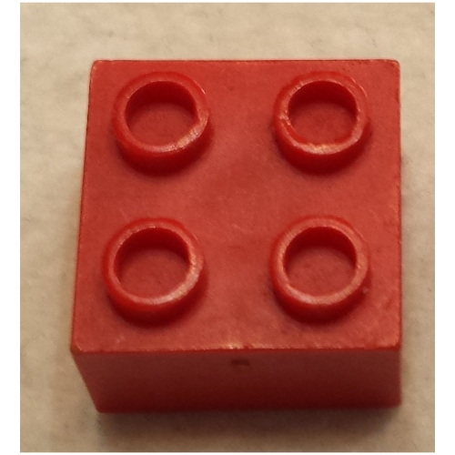 Visuel indicatif Rebrickable de Minitalia brique 2 x 2 avec tube inférieur (Minitalia Brick 2 x 2 with Bottom Tube)