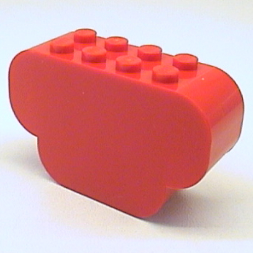 Visuel indicatif Rebrickable de Brique fond courbé 2 x 6 x 3 triple (Brick Curved 2 x 6 x 3 Triple Curved Bottom)