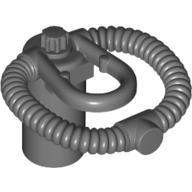 Minifigurine accessoire de cou bouteille d’air de plongée, porte-bar (Minifig Neckwear Scuba Airtank, Bar Holder)