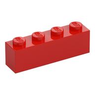 Visuel indicatif Rebrickable de Brique 1 x 4 avec motif imprimé noir 'I' (Brick 1 x 4 with Black 'I' Print)