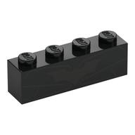 Visuel indicatif Rebrickable de Brique 1 x 4 avec armure de poitrine, gris bleuté foncé / jaune logo Batman sur les sites opposés motif imprimé (Brick 1 x 4 with Chest Armor, Dark Bluish Grey / Yellow Batman Logo on Opposite Sites Print)