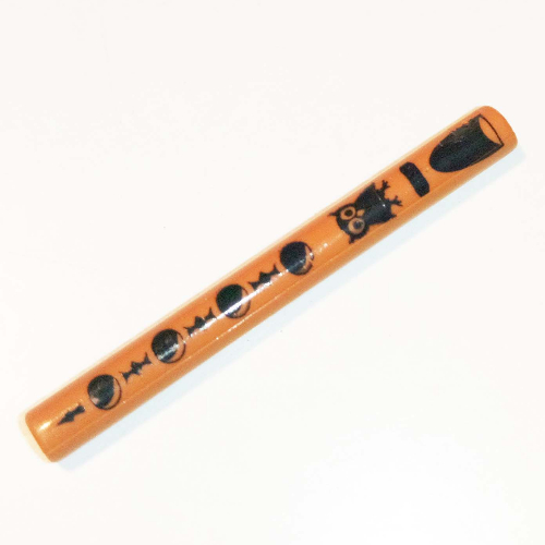Visuel indicatif Rebrickable de Barre 4L (lame de sabre laser / baguette) avec motif imprimé flûte (Bar 4L (Lightsaber Blade / Wand) with Flute Print)