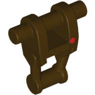 Torse mécanique - droïde de combat avec motif imprimé point rouge (Torso Mechanical - Battle Droid with Red Dot Insignia Print)