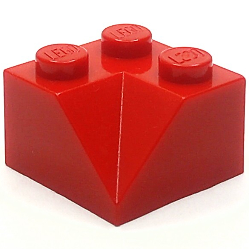 Visuel indicatif Rebrickable de Brique inclinée 45° 2 x 2 double concave lisse (Brick Sloped 45° 2 x 2 Double Concave Smooth)