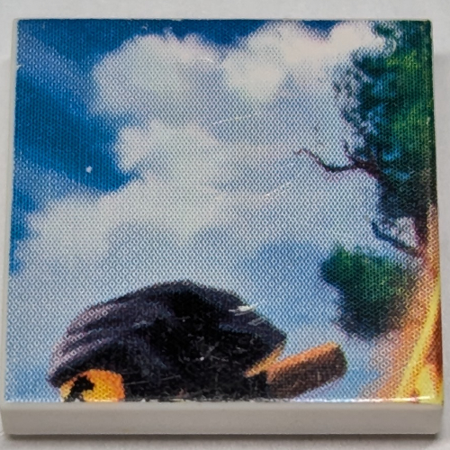 Visuel indicatif Rebrickable de Tuile 2 x 2 avec Ninjago, motif imprimé Cole 2 (Tile 2 x 2 with Ninjago, Cole 2 Print)