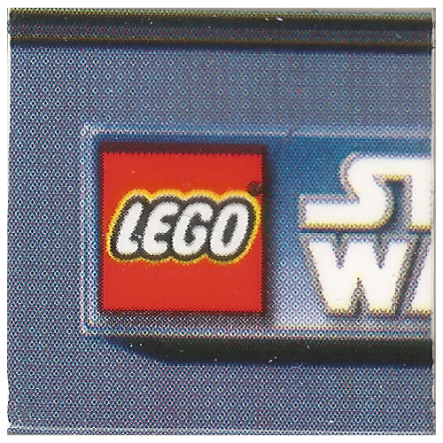 Visuel indicatif Rebrickable de Tuile 2 x 2 avec motif imprimé Star Wars 16 (Tile 2 x 2 with Star Wars Print 16)