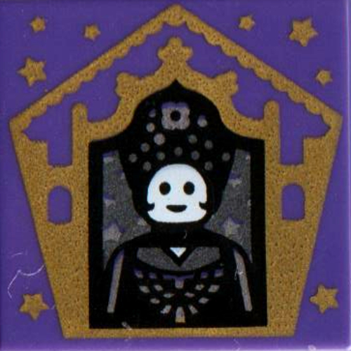 Visuel indicatif Rebrickable de Tuile 2 x 2 avec séraphine carte magique motif imprimé (Tile 2 x 2 with Wizard Card Seraphina Picquery Print)