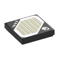 Visuel indicatif Rebrickable de Tuile 2 x 2 avec 'GOAL', Bowser, et le modèle de code à barres imprimé (autocollant) (Tile 2 x 2 with 'GOAL', Bowser, and Barcode Print (Sticker))