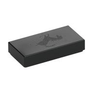 Visuel indicatif Rebrickable de Tuile 1 x 2 avec motif imprimé cheval ferrari argent (Tile 1 x 2 with Silver Ferrari Horse Print)
