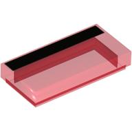 Visuel indicatif Rebrickable de Tuile 1 x 2 avec bande noire (Tile 1 x 2 with Black Stripe)
