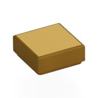 Visuel indicatif Rebrickable de Tuile 1 x 1 avec motif imprimé surface or (Tile 1 x 1 with Gold Surface Print)