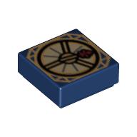 Visuel indicatif Rebrickable de Tuile 1 x 1 avec motif imprimé boussole magique (Tile 1 x 1 with Magic Compass Print)