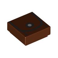 Visuel indicatif Rebrickable de Tuile 1 x 1 avec poche / ceinture utilitaire motif imprimé (Tile 1 x 1 with Pocket / Utility Belt Print)