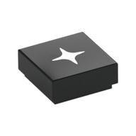 Visuel indicatif Rebrickable de Tuile 1 x 1 avec motif imprimé étoile blanche (Tile 1 x 1 with White Star Print)