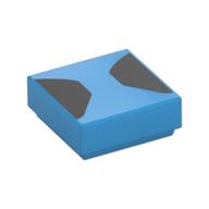 Visuel indicatif Rebrickable de Tuile 1 x 1 avec des formes noires motif imprimé (Tile 1 x 1 with Black Shapes Print)