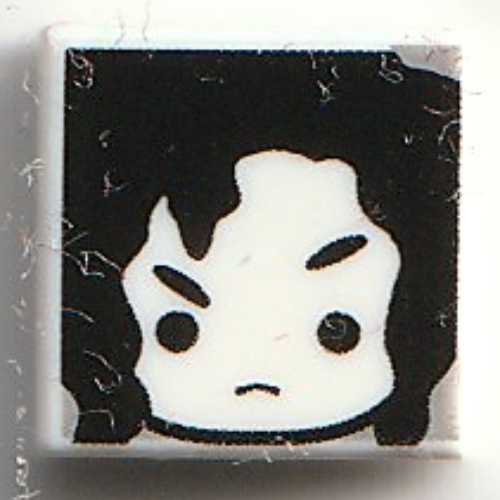 Visuel indicatif Rebrickable de Tuile 1 x 1 avec motif imprimé Bellatrix Lestrange (Tile 1 x 1 with Bellatrix Lestrange Print)