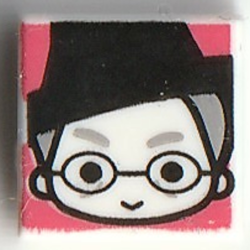 Visuel indicatif Rebrickable de Tuile 1 x 1 avec motif imprimé Minerva McGonagall (Tile 1 x 1 with Minerva McGonagall Print)