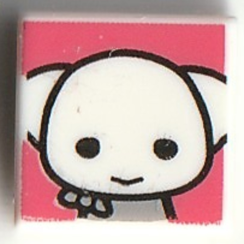 Visuel indicatif Rebrickable de Tuile 1 x 1 avec motif imprimé Dobby l'Elfe (Tile 1 x 1 with Dobby the Elf Print)