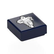 Visuel indicatif Rebrickable de Tuile 1 x 1 avec motif imprimé homme Michelin (Tile 1 x 1 with Michelin Man Print)