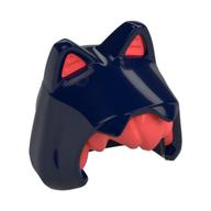 Capuche avec oreilles de chat, motif de cheveux de corail (Hood with Cat Ears, Coral Hair Pattern)