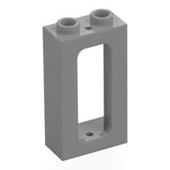 Visuel indicatif Rebrickable de Fenêtre 1 x 2 x 3 Train avec support intérieur tenon (Window 1 x 2 x 3 Train with Inside Stud Holder)