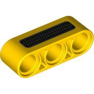Visuel indicatif Rebrickable de Poutre Technic 1 x 3 épais avec motif imprimé Grill (Technic Beam 1 x 3 Thick with Grill Print)