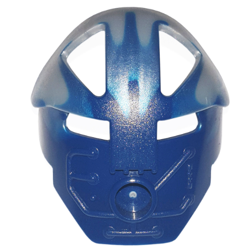 Visuel indicatif Rebrickable de Masque de grande figurine, Komau avec motif gris clair perle marbrée (Vhisola) (Large Figure Mask, Komau with Marbled Pearl Light Gray Pattern (Vhisola))