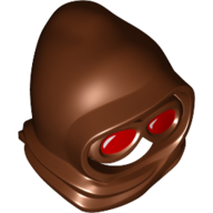 Capuche et lunettes avec verres rouges motif imprimé (Hood and Goggles with Red Lenses Print)