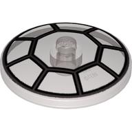 Visuel indicatif Rebrickable de Plat 4 x 4 inversé avec ouverture tenon [Radar] avec motif imprimé Cockpit (Dish 4 x 4 Inverted with Open Stud [Radar] with Cockpit Print)