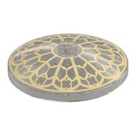 Visuel indicatif Rebrickable de Plat 4 x 4 avec motif de fenêtre Notre Dame (Dish 4 x 4 with Notre Dame Window Print)