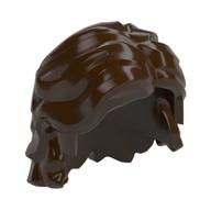 Cheveux mi-longs ondulés avec partie centrale et sidelocks (Hair Mid-Length Wavy with Center Part and Sidelocks)