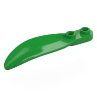 Visuel indicatif Rebrickable de Plante, feuille 2 x 6 x 1 avec 2 tenons (Plant, Leaf 2 x 6 x 1 with 2 Studs)
