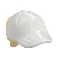 Visuel indicatif Rebrickable de Cheveux et chapeau / casquette, queue de cheval jaune clair motif imprimé (Hair and Hat / Cap, Ponytail Bright Light Yellow Print)