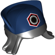 Cheveux et chapeau, casquette de premier ordre avec cheveux noirs (Hair and Hat, First Order Cap with Black Hair)