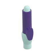 Visuel indicatif Rebrickable de Équipement stylo avec pointe et capuchon violet foncé motif imprimé (Equipment Pen with Tip and Cap Dark Purple Print)