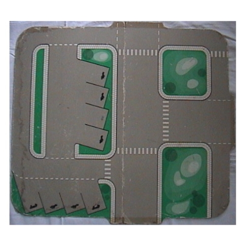 Visuel indicatif Rebrickable de Tapis de jeu, rues et herbe motif imprimé (Playmat, Streets and Grass Print)