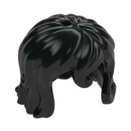 Cheveux courts avec boucle à l'avant, trou sur le dessus et le côté (Hair Short with Curl in Front, Hole on Top and Side)