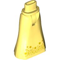 Visuel indicatif Rebrickable de Mini-poupée bassin et jupe pleine longueur avec motif imprimé décorations or (Minidoll Hips and Full Length Skirt with Gold Decorations Print)