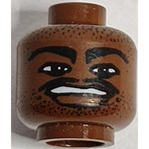 Tête de minifigurine Modèle imprimé NBA Vince Carter (Minifig Head NBA Vince Carter Print)