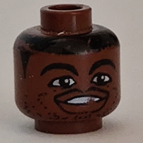 Tête de minifigurine Modèle imprimé NBA Steve Francis (Minifig Head NBA Steve Francis Print)