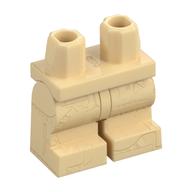 Jambes moyennes [Assemblage complet] (Hips and Tan Medium Legs [Complete Assembly])