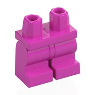 Jambes moyennes et rose foncé (Hips and Dark Pink Medium Legs)