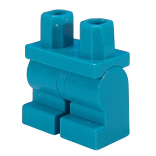 Bassin et Turquoise foncée Jambes moyennes (Hips and Dark Turquoise Medium Legs)